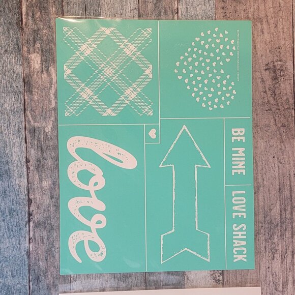 Loveshack Reusable Silk Screen Stencil Bundle - Picture 1 of 3